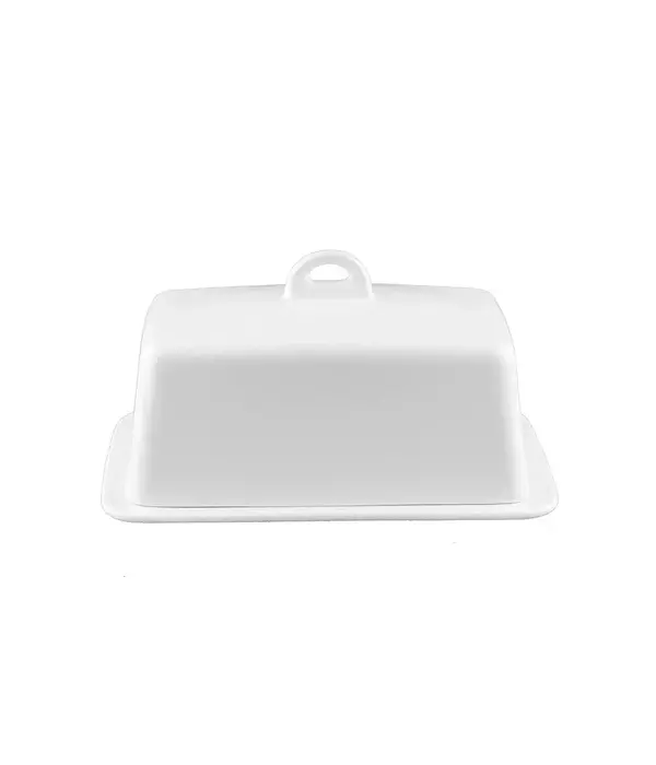 White Butter Dish
