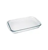 Plat de cuisson en verre rectangle 3.7L de Marinex