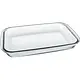 Plat de cuisson rectangulaire en verre 1,6 L de Marinex