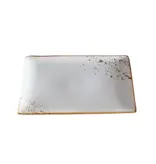 Rectangular Plate Terra White 13.5" x 7.5"