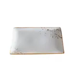 Rectangular Plate Terra White 13.5" x 7.5"