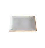 Rectangular Plate Terra White 11" x 6.75"