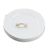 Assiettes Blanches 10.5", ens/4 de Vitrex