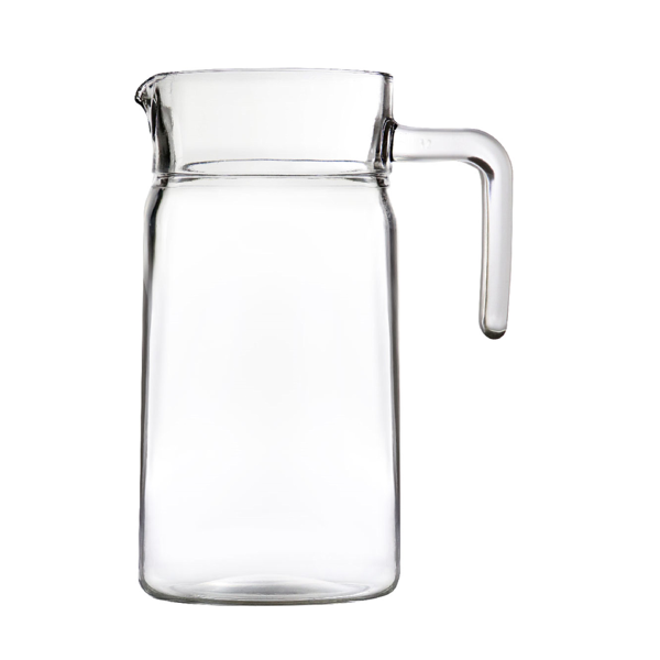 Pichet en verre avec couvercle 1.85L