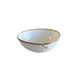 Oval Terra White Bowl 6.25"