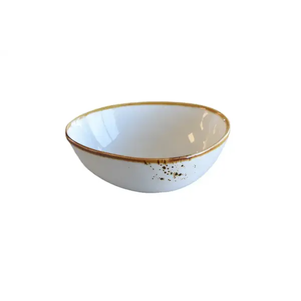 Bol ovale Terra blanc 6.25"