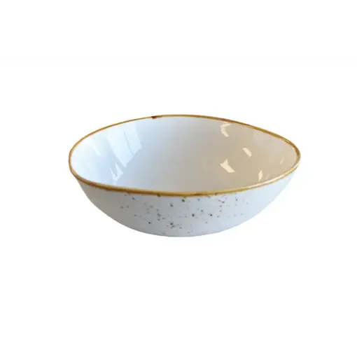 Oval Terra White Bowl 8.5"