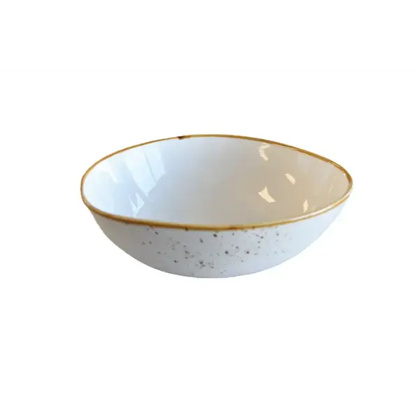 Oval Terra White Bowl 8.5"