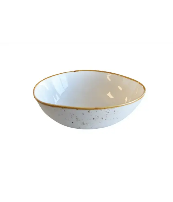 Oval Terra White Bowl 8.5"