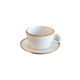 White "Terra" Cup and Saucer 240ml