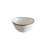 Oval Terra White Bowl 4.75"
