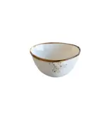 Oval Terra White Bowl 4.75"