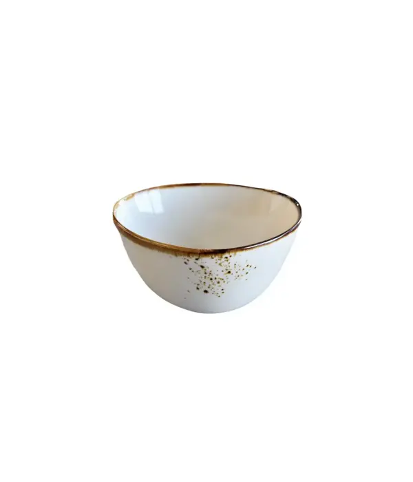 Oval Terra White Bowl 4.75"