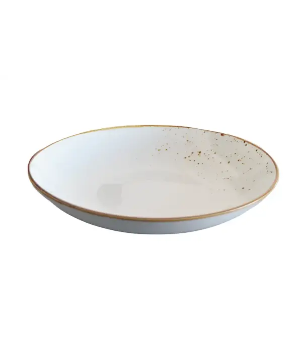 White "Terra" Salad Bowl 11.5"