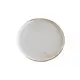 Assiette ronde blanche "Terra" 11"