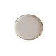 Assiette ronde blanche "Terra" 9"