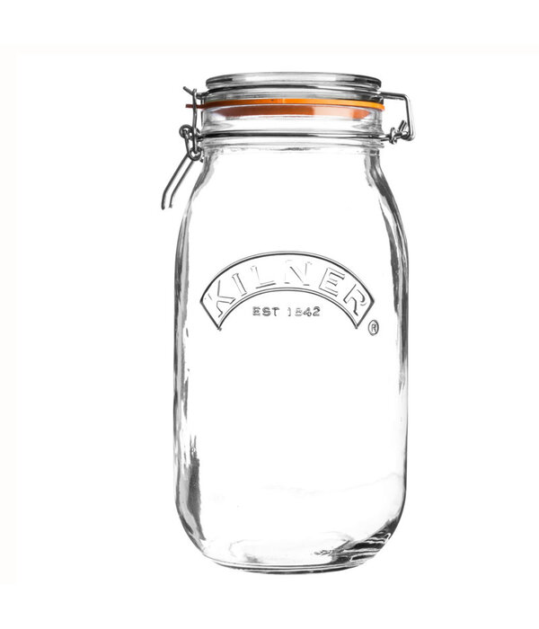 Kilner Round Clip-Top Jar 3L