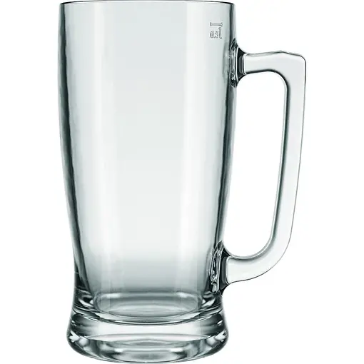 Chope à bière en verre 600ml