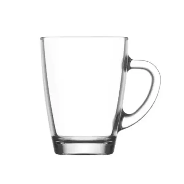 Tasses en verre "Vegan" 10oz, ens/6