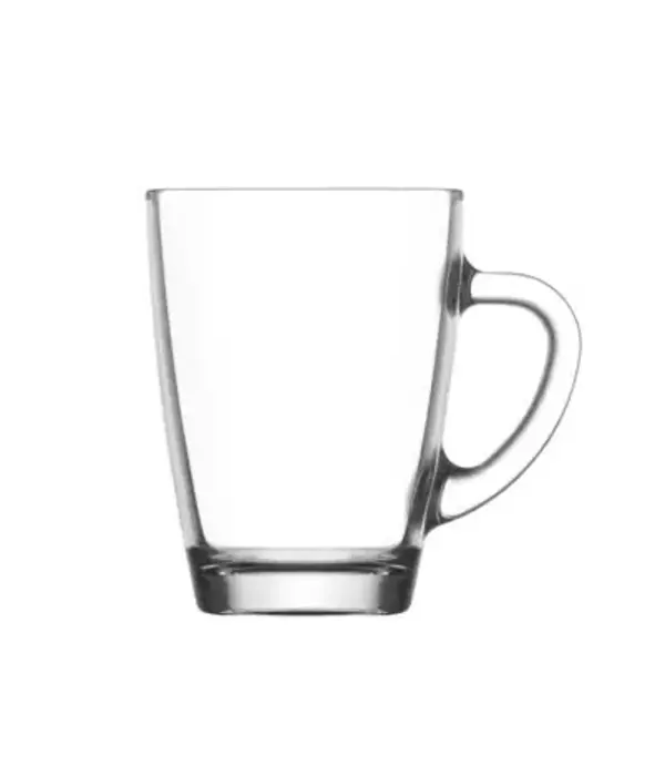 Tasses en verre "Vegan" 10oz, ens/6