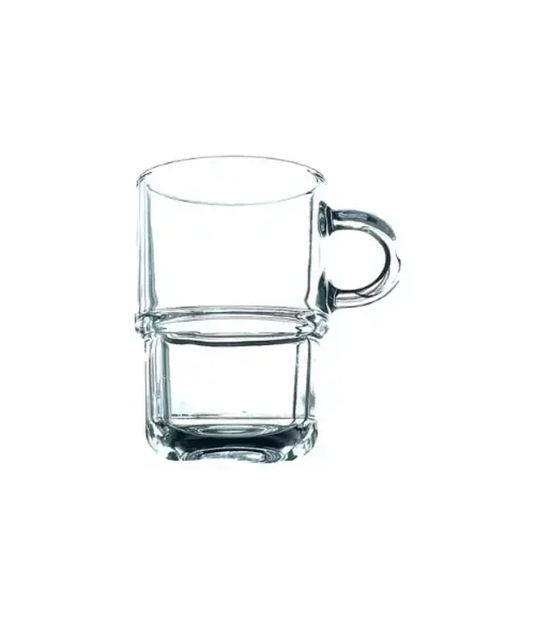 "Cozy" Glass Mugs 12oz, Set of 6