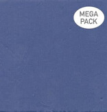 Serviettes de table Bleu en papier, ens/40