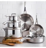 Zwilling Zwilling TruClad 10 Piece Cookware Set