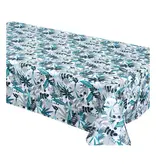 "Verano" Blue Rectangular Tablecloth 58x78"
