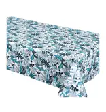 "Verano" Blue Rectangular Tablecloth 58x78"