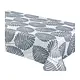 "Gray Leaves" Rectangular Tablecloth 58x108"