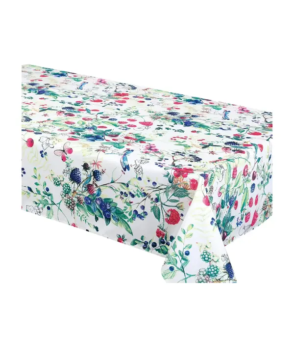 "Flower Garden" Rectangular Tablecloth 58x94"