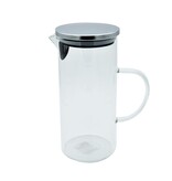 Pichet en verre avec couvercle 1.2L