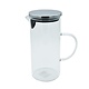 Pichet en verre avec couvercle 1.2L