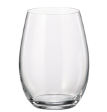 Verres sans pied en cristallin "Leona" 590ml, ens/4
