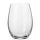 Verres sans pied en cristallin "Leona" 590ml, ens/4