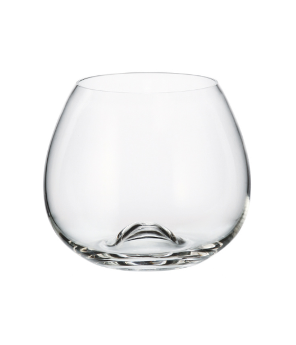 Crystal Brandy Glasses 440 ml, Set of 4