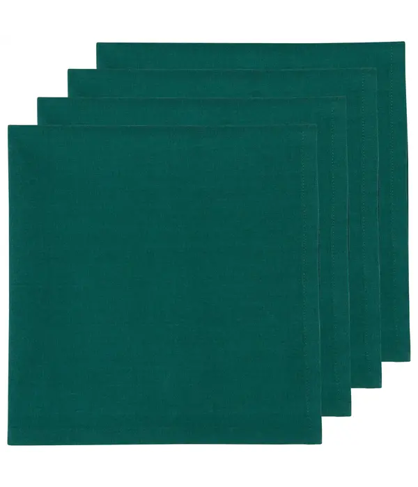 Now Designs Serviettes de table "Spectrum" Vert Sapin, Ens/4 de Now Designs