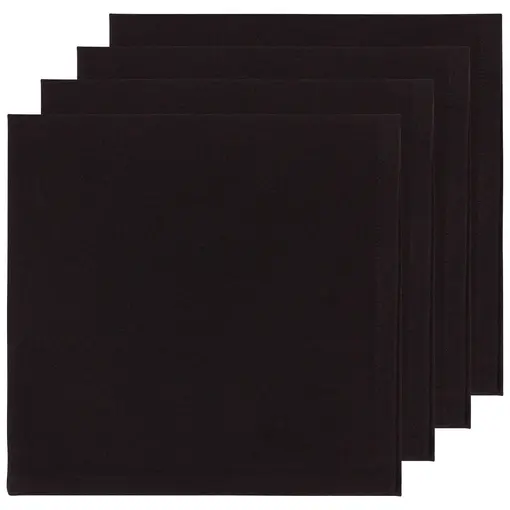 Now Designs Serviettes de table "Spectrum" Noir, Ens/4 de Now Designs