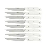 Henckels Henckels Contour 8-Piece Steak Knife, White