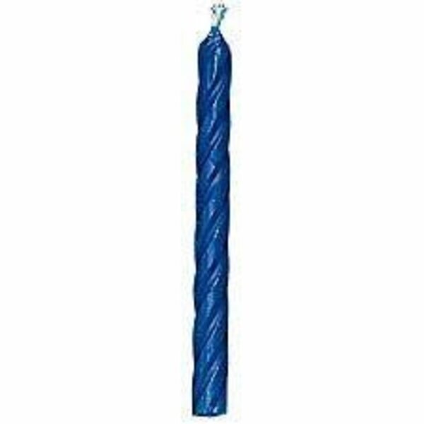 Bougies d'anniversaire Bleu ens/24 de Wilton