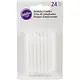 Bougies d'anniversaire Blanche ens/24 de Wilton