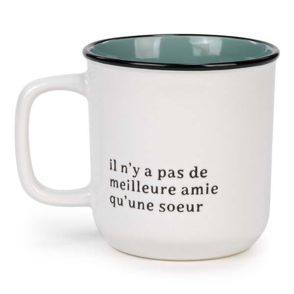 Tasse "Il n'y a pas de meilleure amie qu'une soeur"