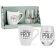Ensemble de verre à vin et tasse pour professeur