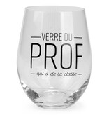 Ensemble de verre à vin et tasse pour professeur