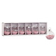 Clear Christmas Ornament Place Card Holders with Stars, Set of 6