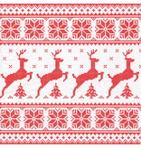 Serviettes de table en papier cerfs & flocons