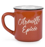 Tasse orange "Citrouille Épicée"