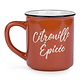 Tasse orange "Citrouille Épicée"