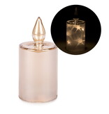 Gold Candle Without Flame 6"
