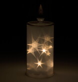 Gold Candle Without Flame 8"